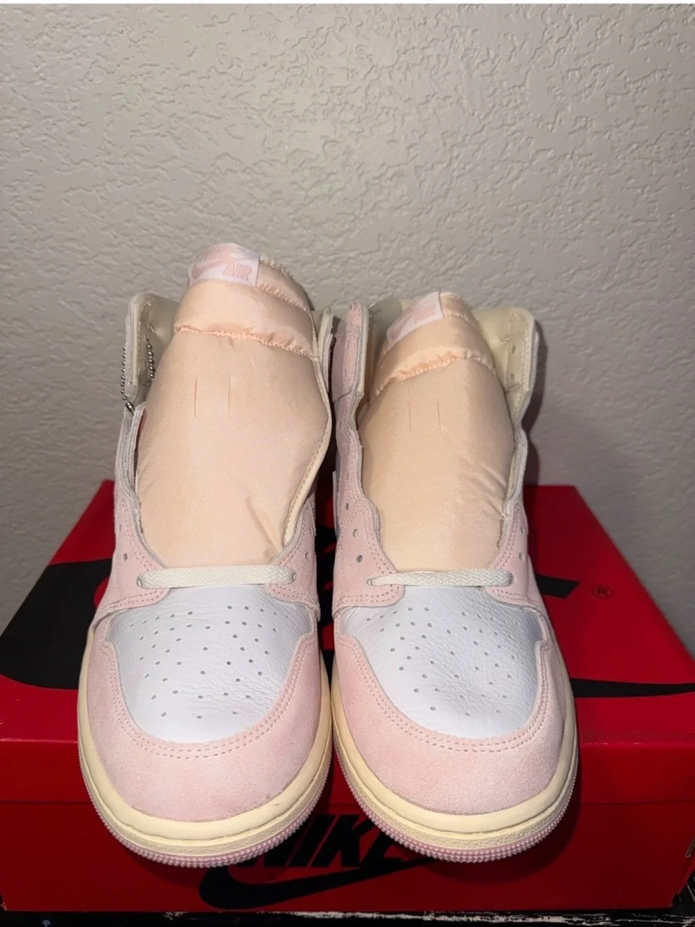 Nike Air Jordan 1 Washed Pink - Pink/White/Cream